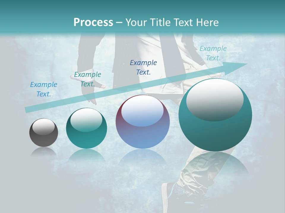 Female Professional Hip PowerPoint Template