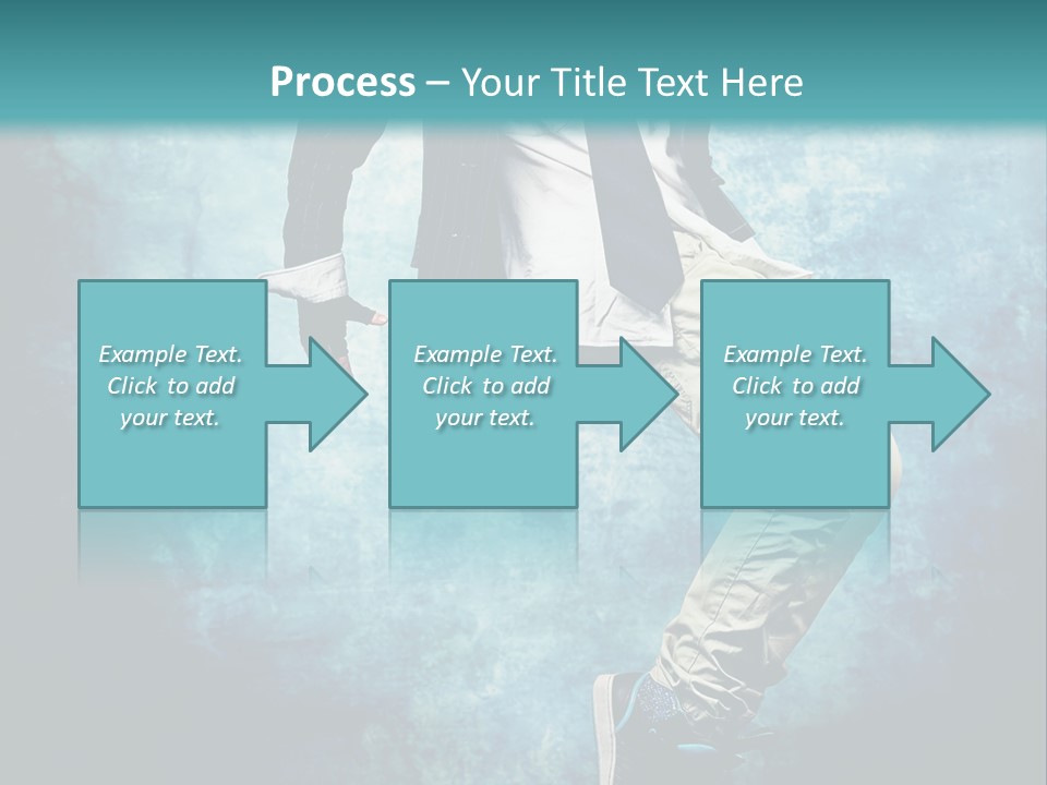 Female Professional Hip PowerPoint Template