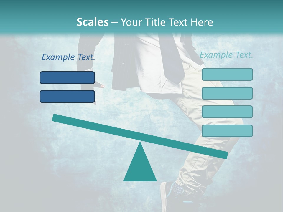 Female Professional Hip PowerPoint Template