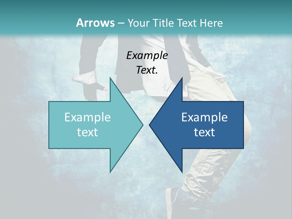 Female Professional Hip PowerPoint Template
