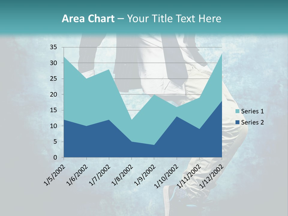 Female Professional Hip PowerPoint Template