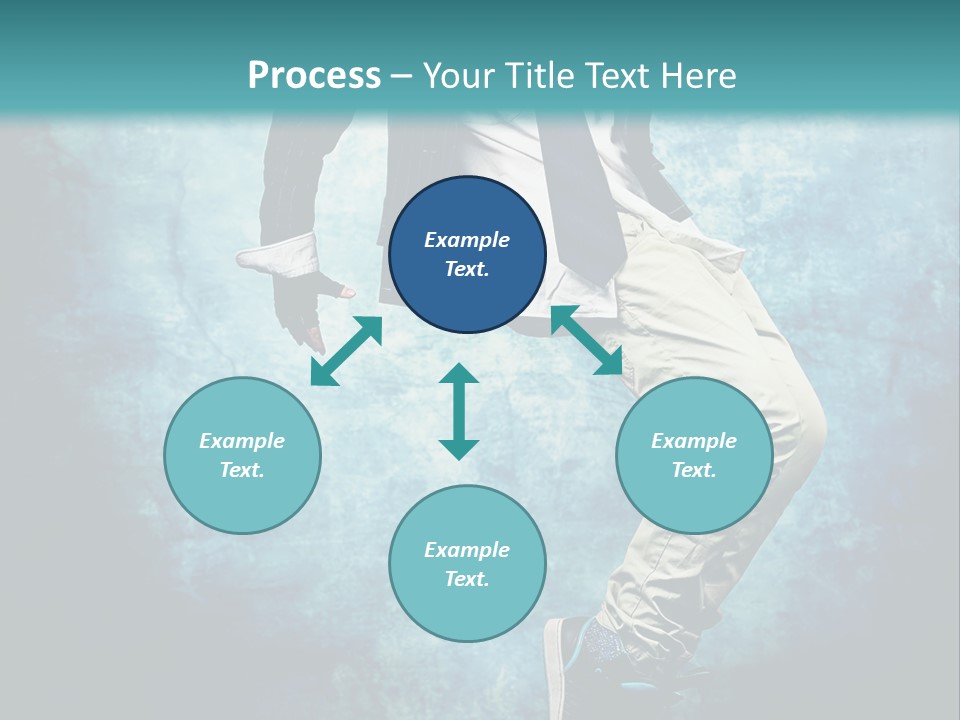 Female Professional Hip PowerPoint Template