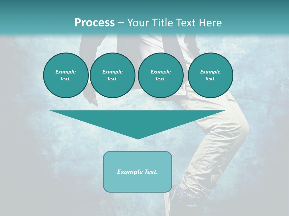 Female Professional Hip PowerPoint Template