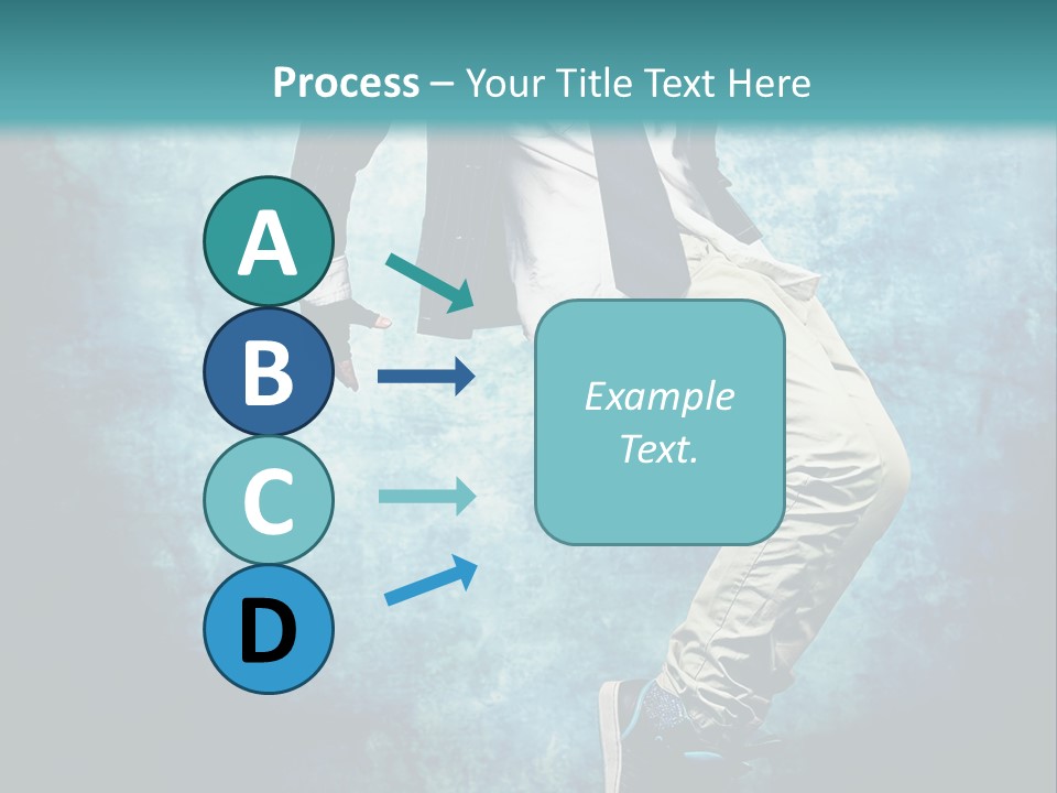 Female Professional Hip PowerPoint Template