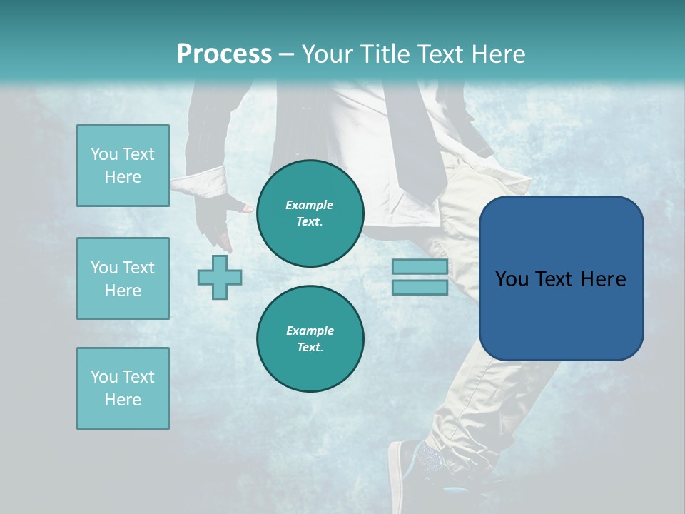 Female Professional Hip PowerPoint Template
