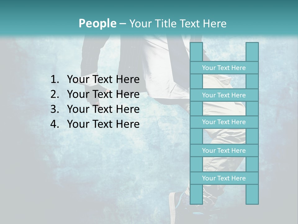 Female Professional Hip PowerPoint Template