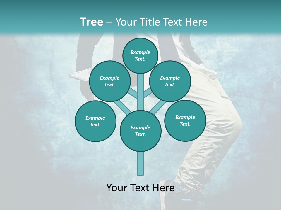 Female Professional Hip PowerPoint Template