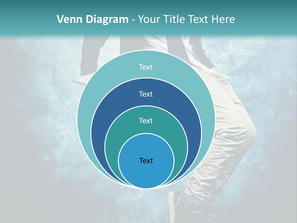 Female Professional Hip PowerPoint Template