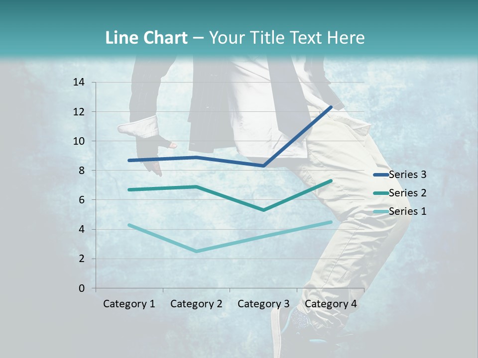 Female Professional Hip PowerPoint Template