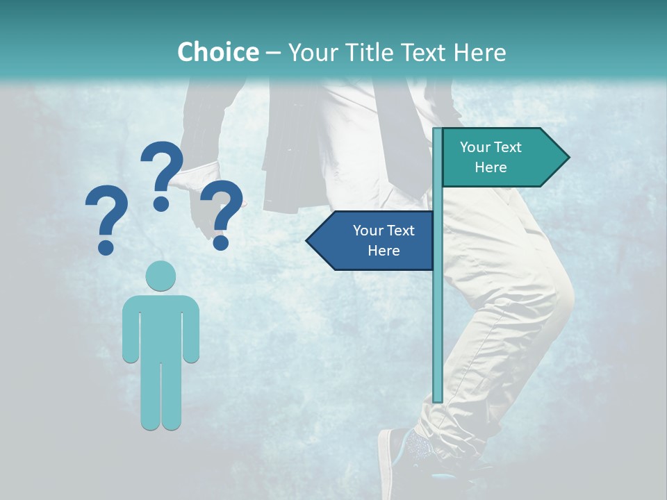 Female Professional Hip PowerPoint Template