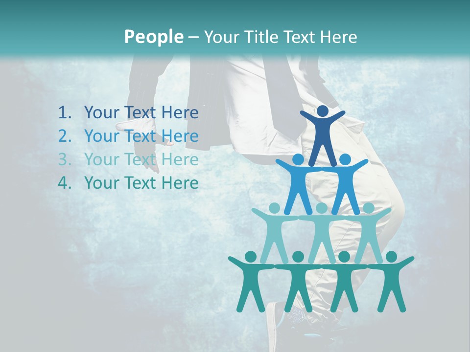 Female Professional Hip PowerPoint Template