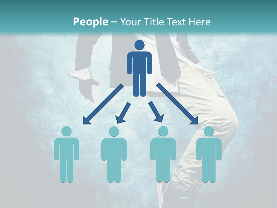 Female Professional Hip PowerPoint Template