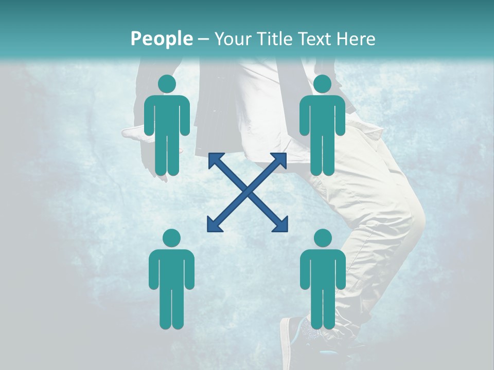 Female Professional Hip PowerPoint Template