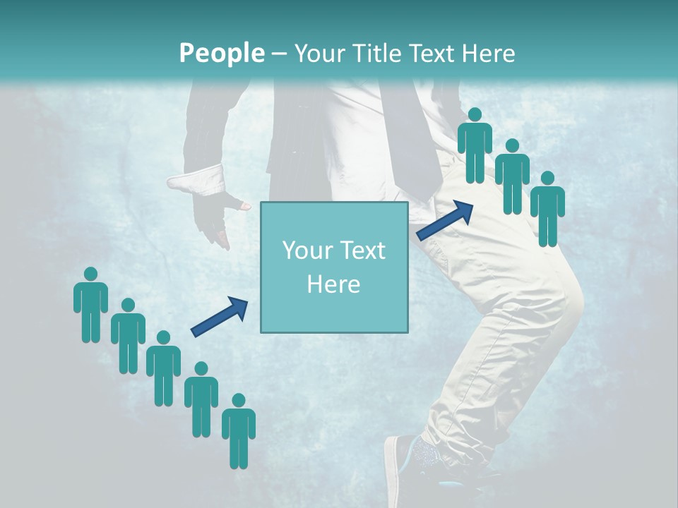 Female Professional Hip PowerPoint Template