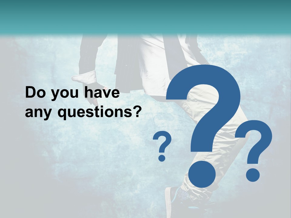 Female Professional Hip PowerPoint Template