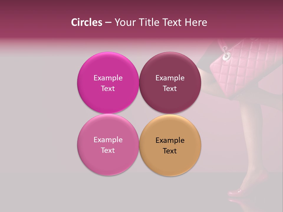 Person Background Model PowerPoint Template