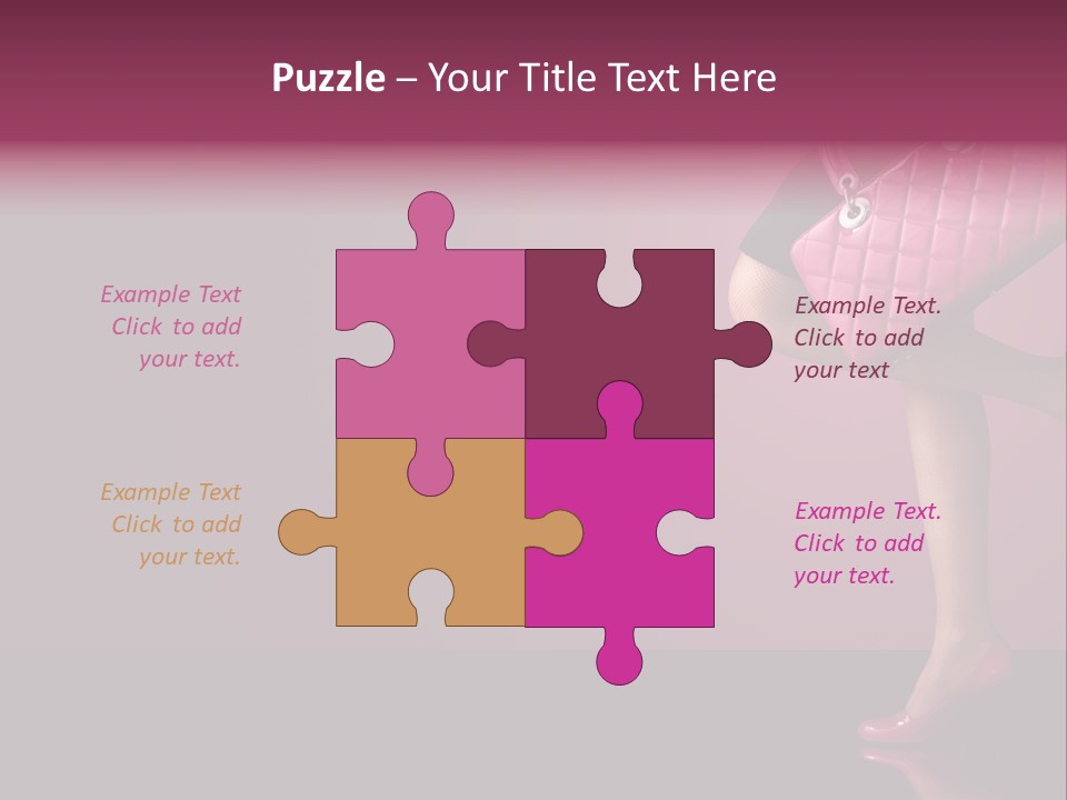 Person Background Model PowerPoint Template