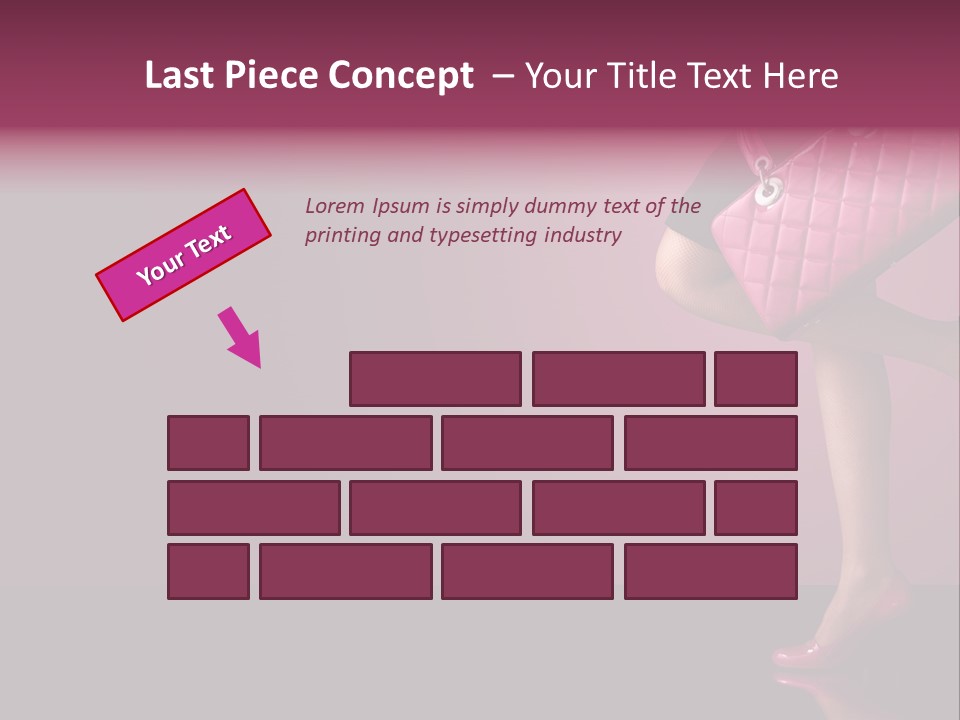 Person Background Model PowerPoint Template