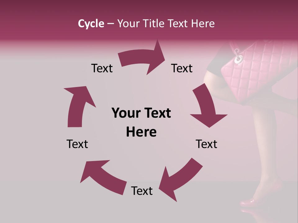 Person Background Model PowerPoint Template