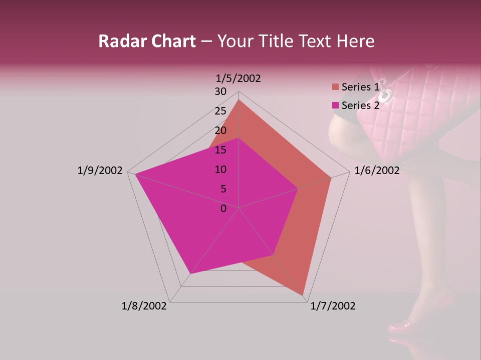 Person Background Model PowerPoint Template