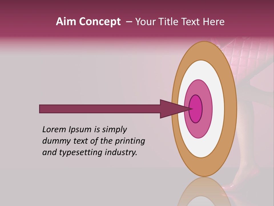 Person Background Model PowerPoint Template