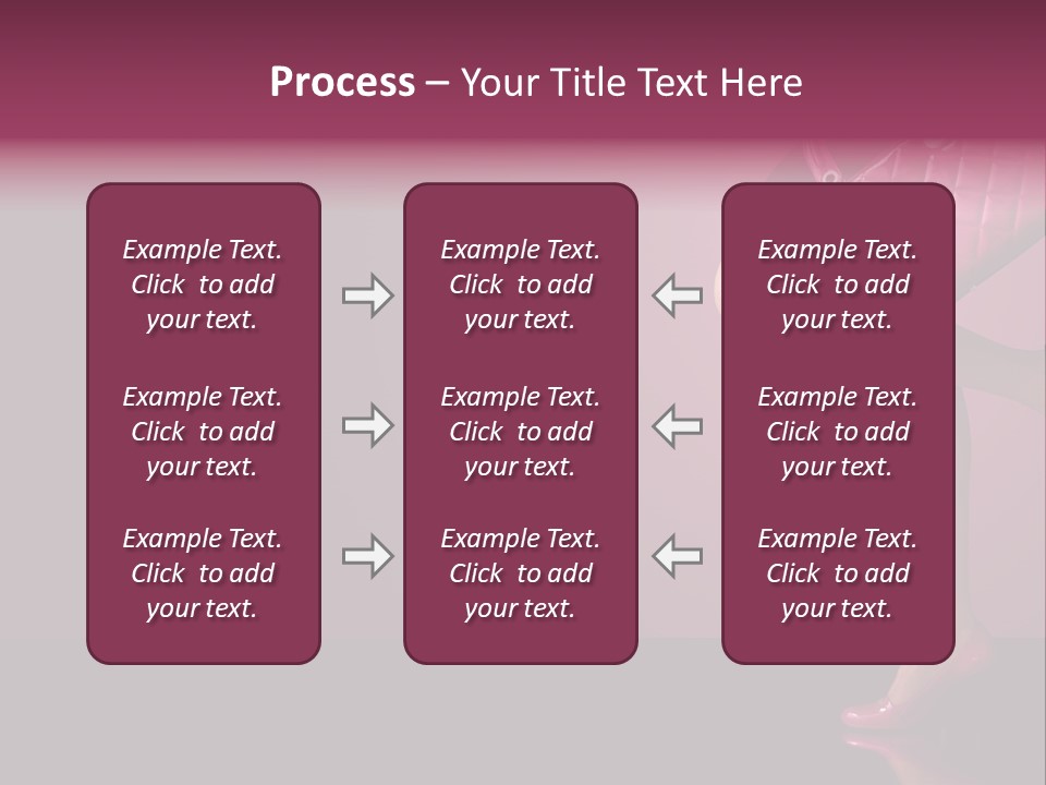 Person Background Model PowerPoint Template