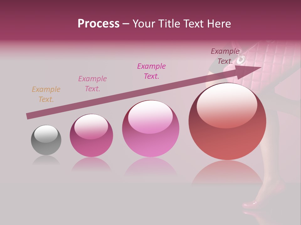 Person Background Model PowerPoint Template