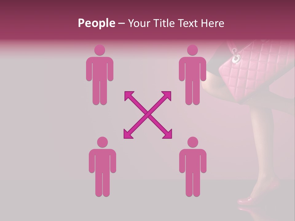 Person Background Model PowerPoint Template