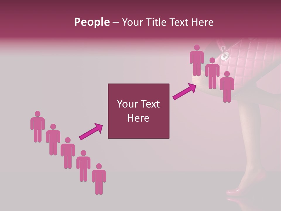 Person Background Model PowerPoint Template