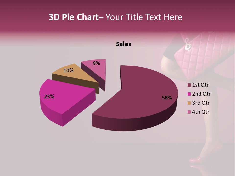 Person Background Model PowerPoint Template