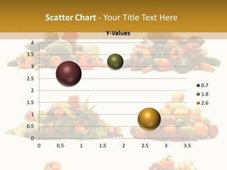 Vegetable Plum Diet PowerPoint Template