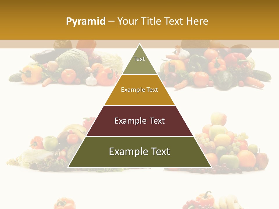 Vegetable Plum Diet PowerPoint Template