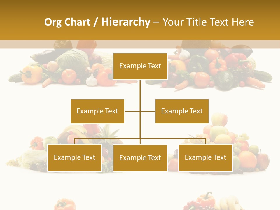 Vegetable Plum Diet PowerPoint Template