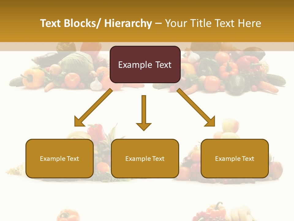 Vegetable Plum Diet PowerPoint Template