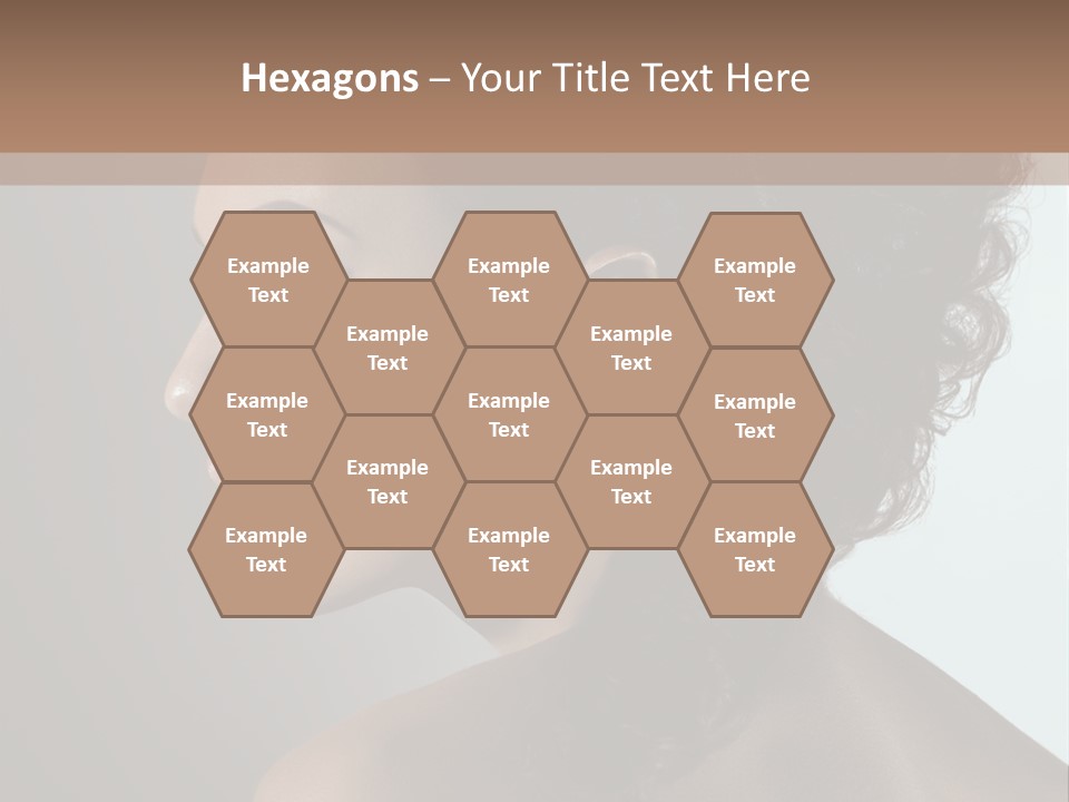 Hairstyle Mohawk Head PowerPoint Template