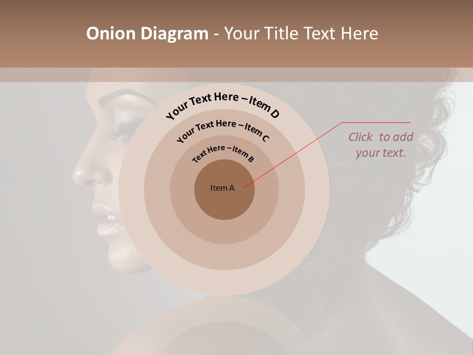 Hairstyle Mohawk Head PowerPoint Template