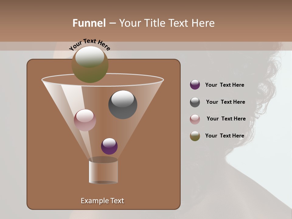 Hairstyle Mohawk Head PowerPoint Template