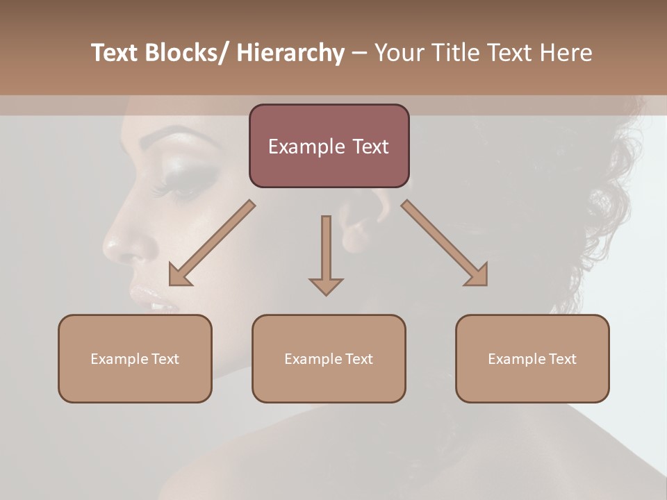 Hairstyle Mohawk Head PowerPoint Template