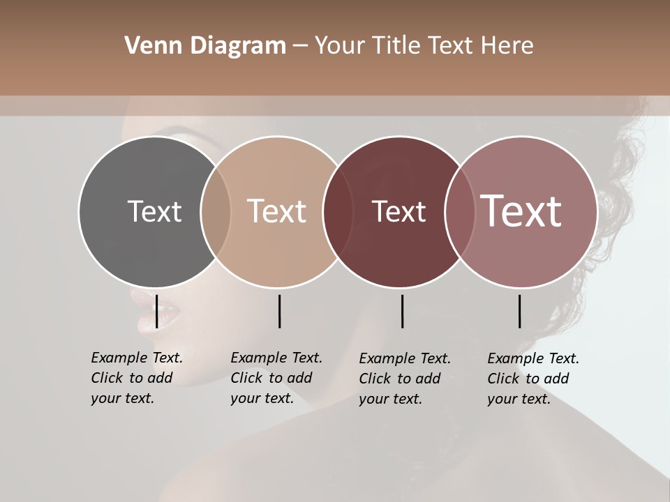 Hairstyle Mohawk Head PowerPoint Template