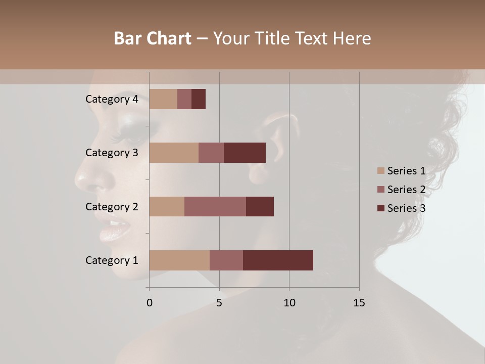 Hairstyle Mohawk Head PowerPoint Template