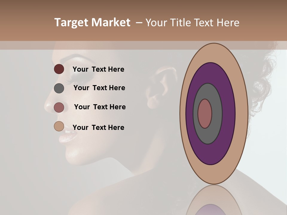 Hairstyle Mohawk Head PowerPoint Template