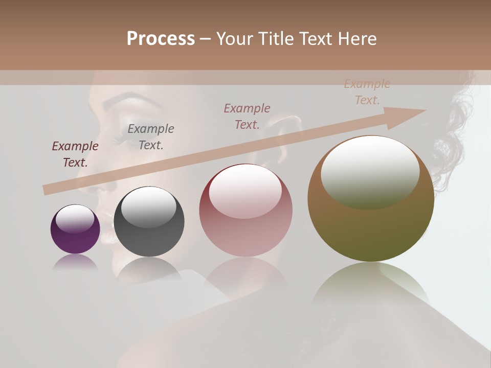 Hairstyle Mohawk Head PowerPoint Template