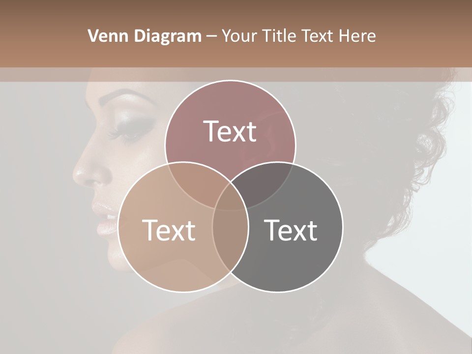 Hairstyle Mohawk Head PowerPoint Template