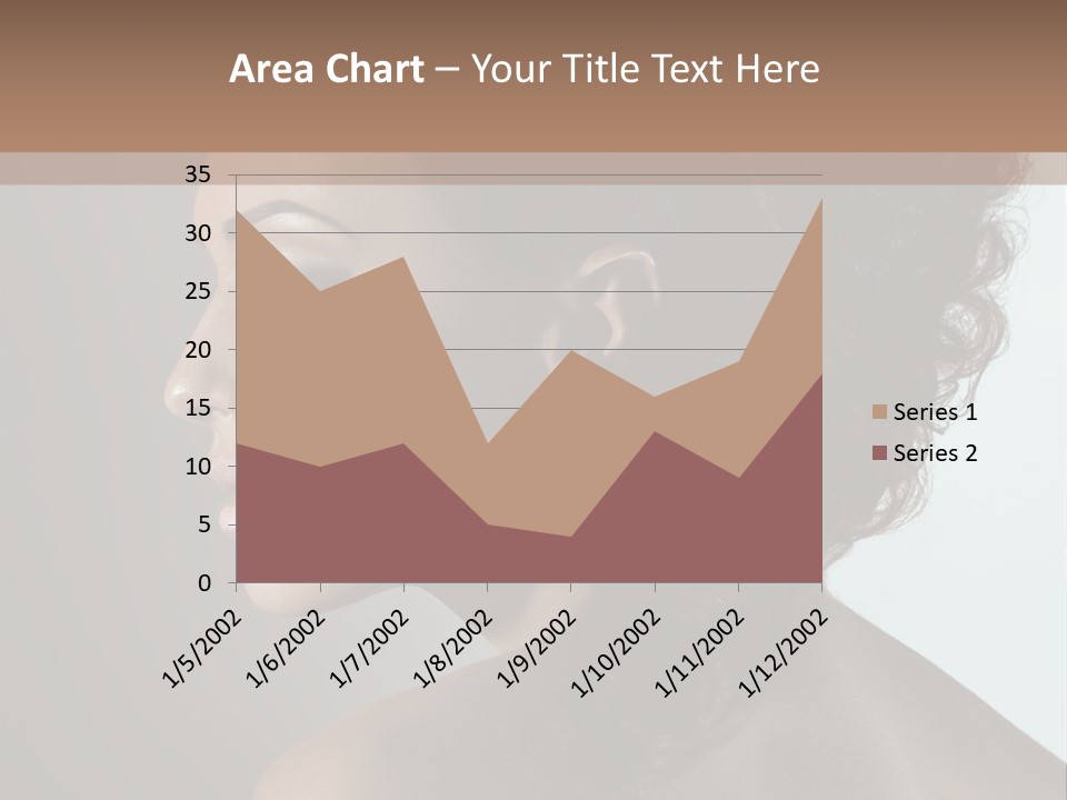 Hairstyle Mohawk Head PowerPoint Template