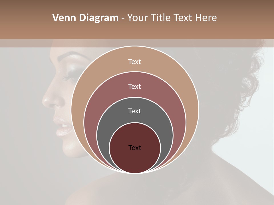 Hairstyle Mohawk Head PowerPoint Template