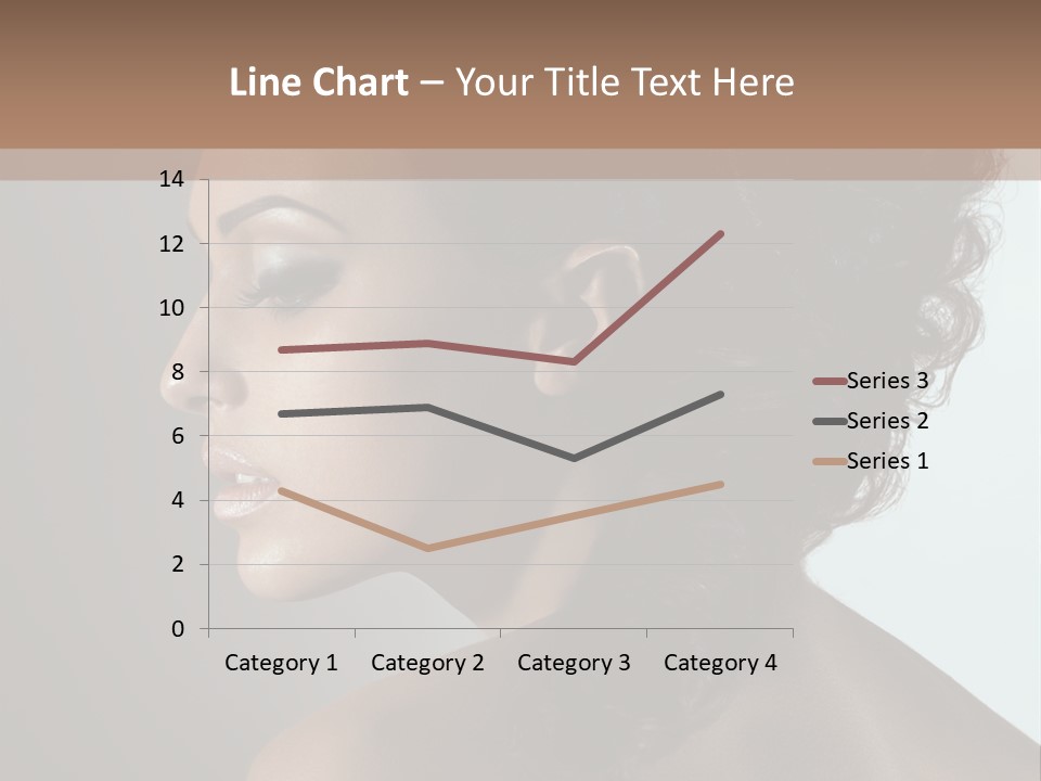 Hairstyle Mohawk Head PowerPoint Template