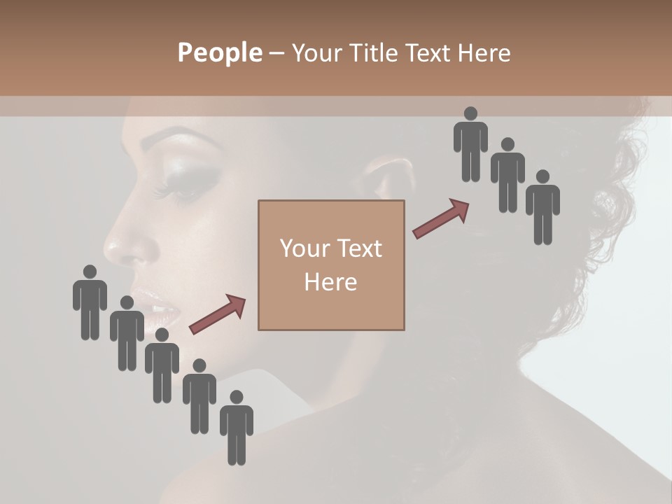 Hairstyle Mohawk Head PowerPoint Template