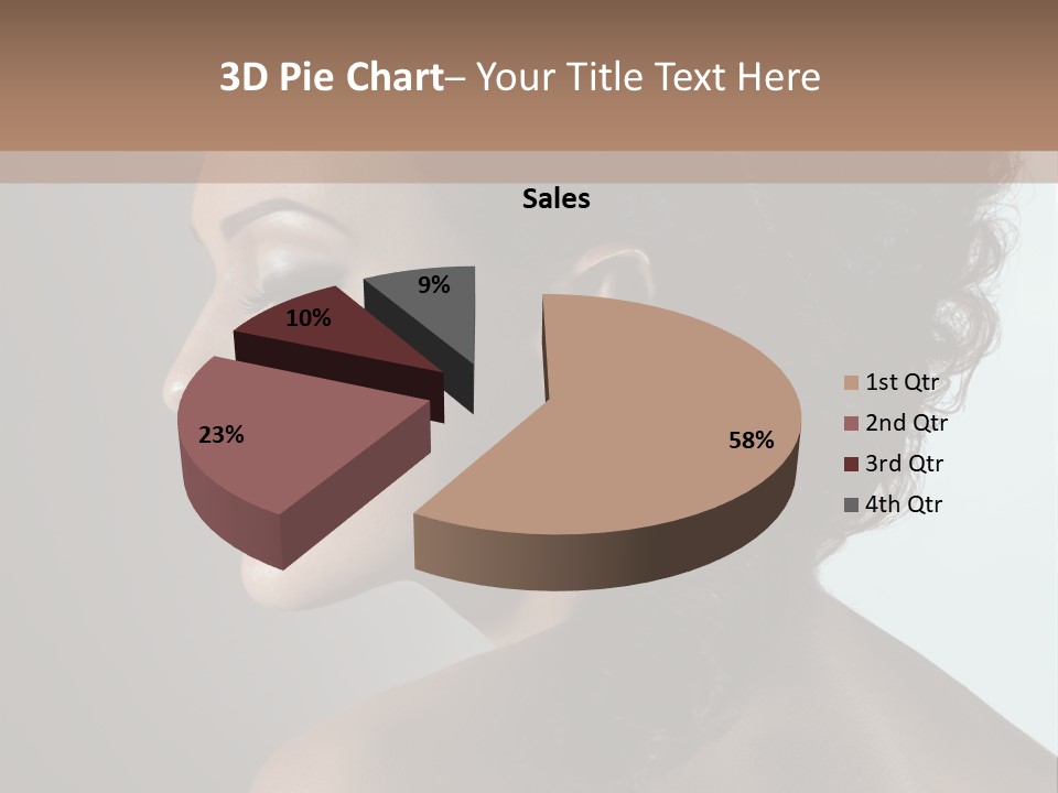 Hairstyle Mohawk Head PowerPoint Template