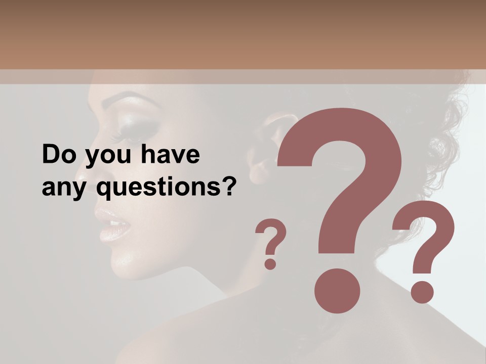 Hairstyle Mohawk Head PowerPoint Template