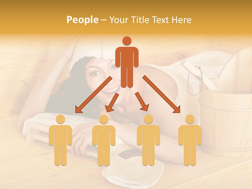 Young Cap People PowerPoint Template